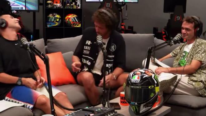 Valentino Rossi en el podcast Mig Babol