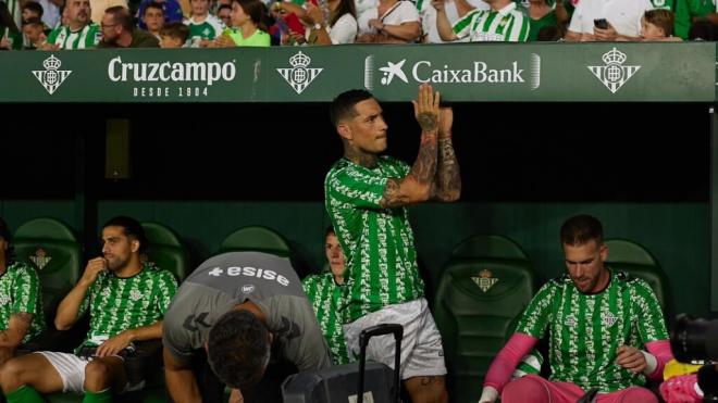 El Chimy Ávila, en un partido con el Betis (@chimy_avila)