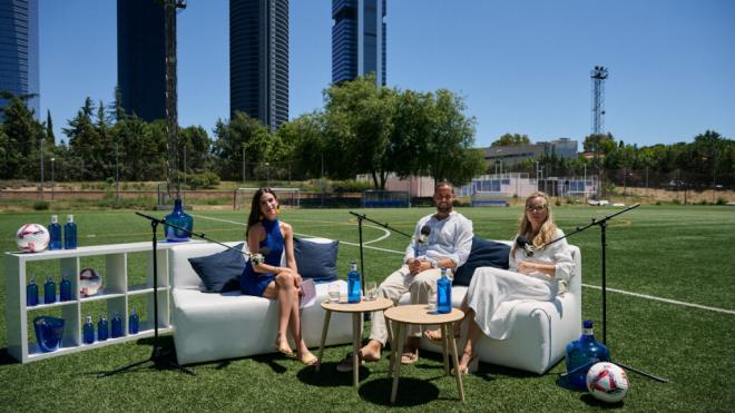 Acto de Solán de Cabras en el campo Vicente del Bosque (Foto: Solán de Cabras)