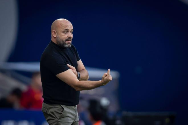 Manolo González, en un partido del Espanyol (FOTO: Cordón Press).