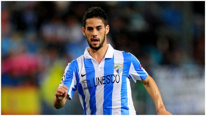 Isco, con el Málaga (CordonPress)