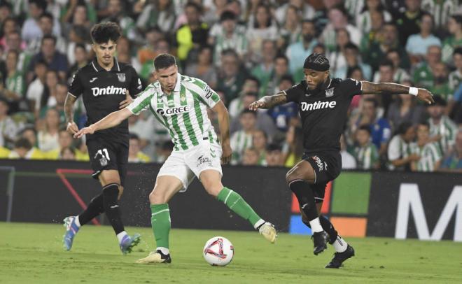 Perraud, ante el Leganés (foto: Kiko Hurtado)