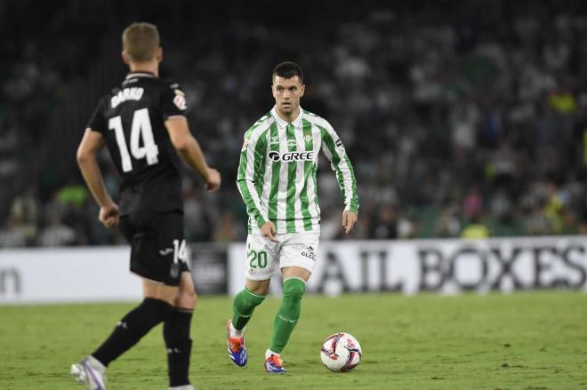 Lo Celso, ante el Leganés (Foto: Kiko Hurtado)