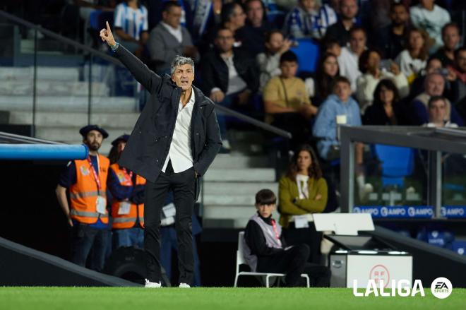 Imanol Alguacil, en el Real Sociedad - Real Madrid (Foto: LALIGA).