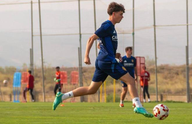 Hugo Pinilla. (Foto: Real Zaragoza)