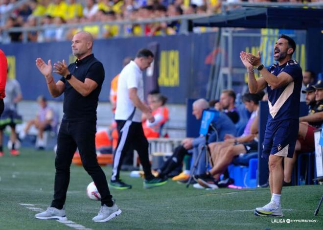 Paco López, en el último partido (Foto: LALIGA).