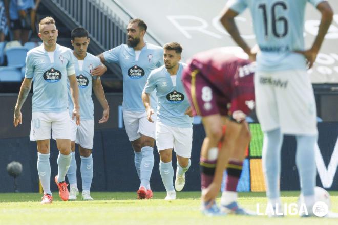 Gol de Borja Iglesias en el Celta - Valladolid (Foto: LALIGA).