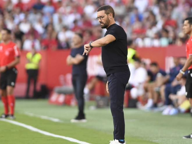 José Bordalás, entrenador del Getafe (foto: Kiko Hurtado).