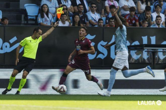 Chuki, ante el Celta.