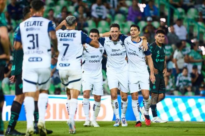 Ocampos, en su debut en México (Foto: Rayados).