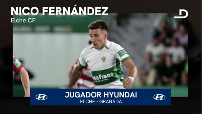 Nico Fernández, Jugador Hyundai del Elche-Granada