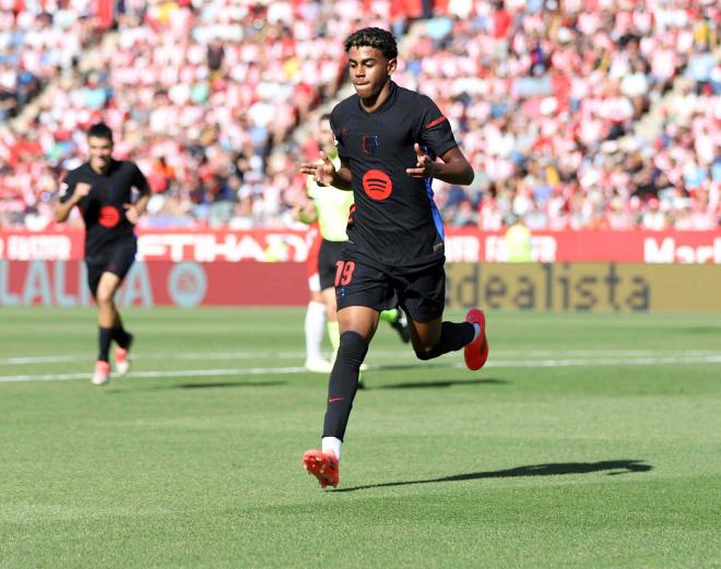 Lamine Yamal en un partido con el Barça (Foto: Cordon Press)