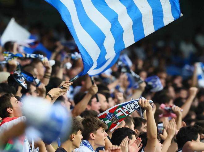 Aficionados de la Real Sociedad (Foto: Real Sociedad).