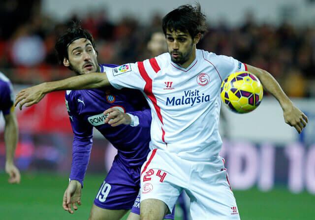 Alejandro Arribas, en su etapa en el Sevilla (Foto: EFE).