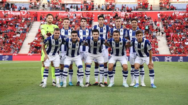 Once de la Real Sociedad en Son Moix (Foto: Real Sociedad).