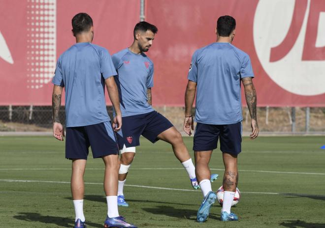 Suso, en la sesión del lunes (Foto: Kiko Hurtado).