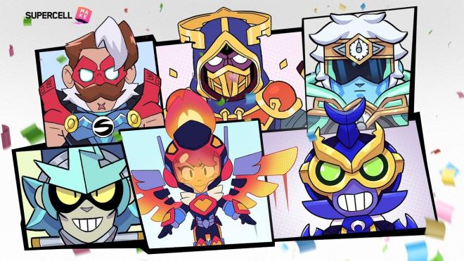 Las nuevas seis skins de superhéroes para Brawl Stars salidas del Supercell Make.