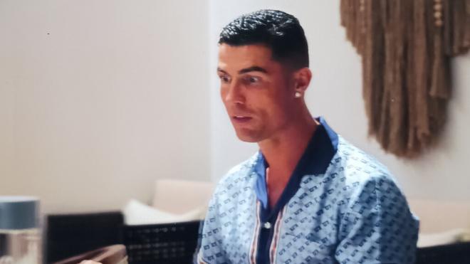 Cristiano Ronaldo en 'Soy Georgina' (Captura Netflix)