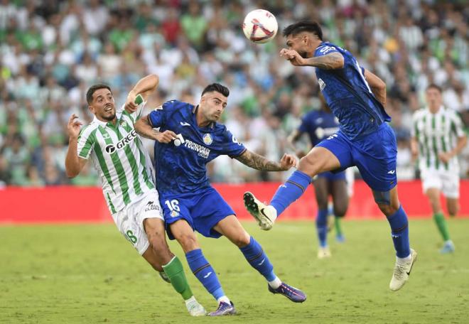 Imagen del Betis-Getafe de la primera vuelta (Foto: Kiko Hurtado).