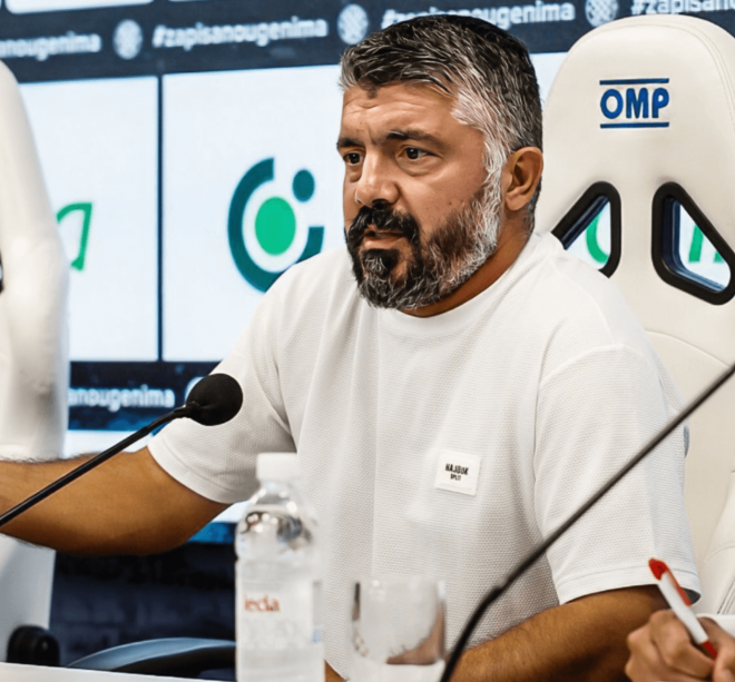 Gennaro Gattuso, en rueda de prensa.