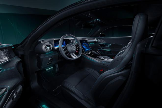 Así es el interior del nuevo Mercedes-AMG GT 63 PRO 4MATIC.