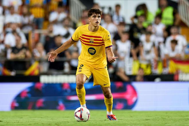 Pau Cubarsí podría no estar en el once del Barcelona ante la Real Sociedad(Foto: Cordon Press).