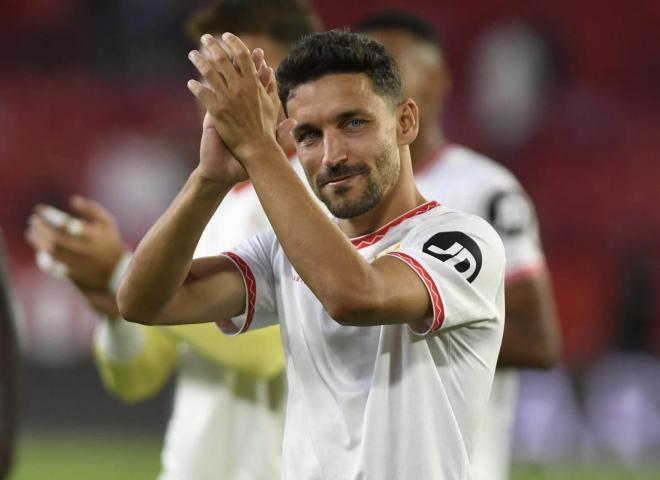 Jesús Navas, tras el Getafe (Foto: Kiko Hurtado).