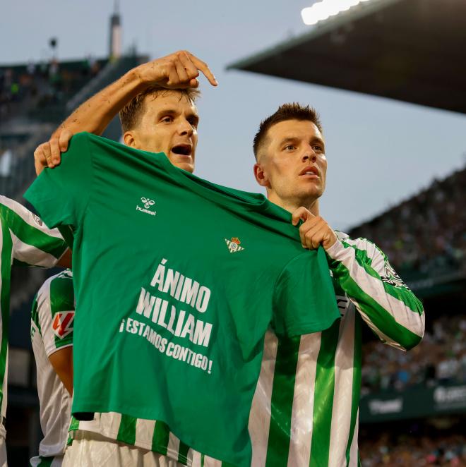 Lo Celso celebra su gol al Getafe (Foto: Kiko Hurtado)