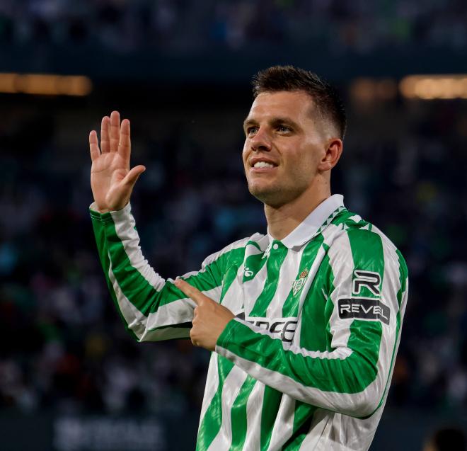 Lo Celso celebra su gol contra el Getafe (Foto: Kiko Hurtado)