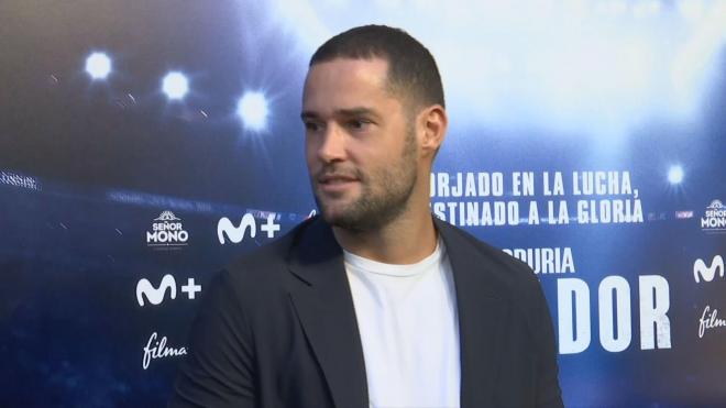 Mario Suárez en la Premiere de la película de Ilia Topuria (Fuente: ElDesmarque)