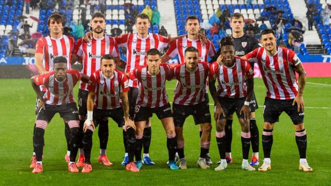 Once inicial de Ernesto Valverde en Butarque (Foto: Athletic Club).