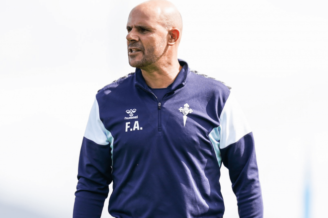 Fredi Álvarez, entrenador del Fortuna (Foto: RC Celta).