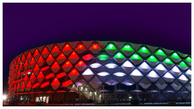 El Estadio Hazza Bin Zayed, donde se jugará el Al Ain-Auckland City de la FIFA Intercontinental Cu