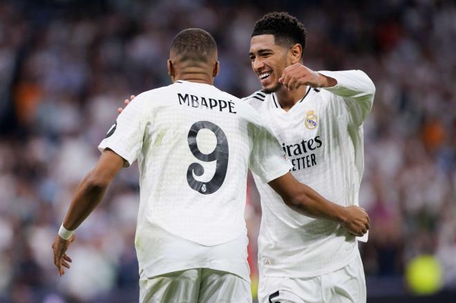 Kylian Mbappé y Jude Bellingham en Champions (Cordon Press)