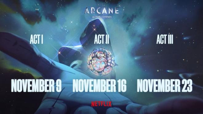 La ficción nacida del League of Legends, Arcane, disponible en noviembre.