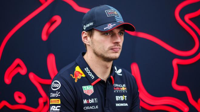 Max Verstappen en la rueda de prensa de Singapur (Europa Press)