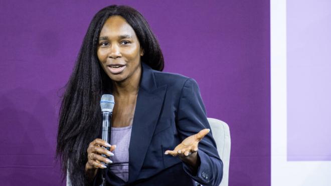 Venus Williams durante el UNMATCHED: Gender Equity in Sports Conference (Foto: Cordon Press)