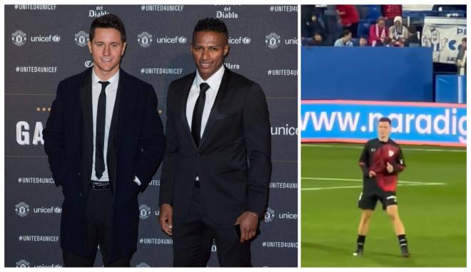 Antonio Valencia y Ander Herrera. (Fotos: Cordon Press y perfil oficial de Antonio Valencia en Inst