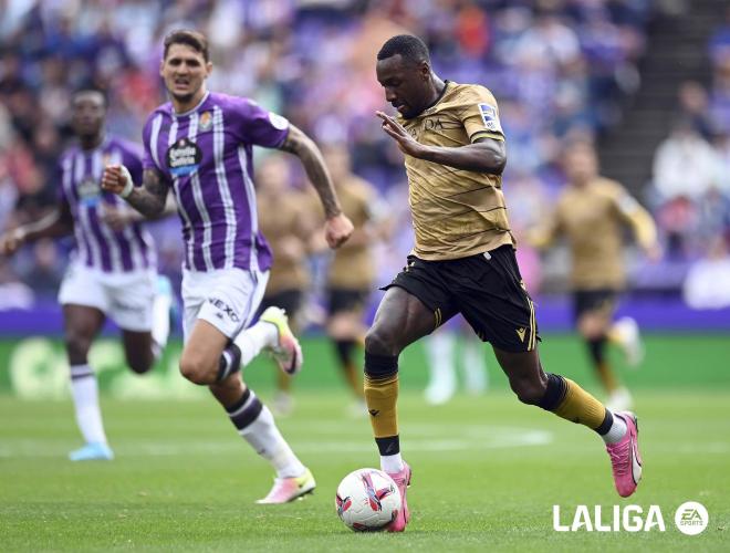 Becker en el Valladolid - Real Sociedad (Foto: LALIGA).