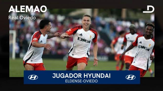 Alemao, Jugador Hyundai del Eldense-Real Oviedo.