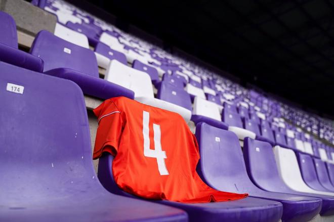 El homenaje a Sofía en el Valladolid - Real Sociedad