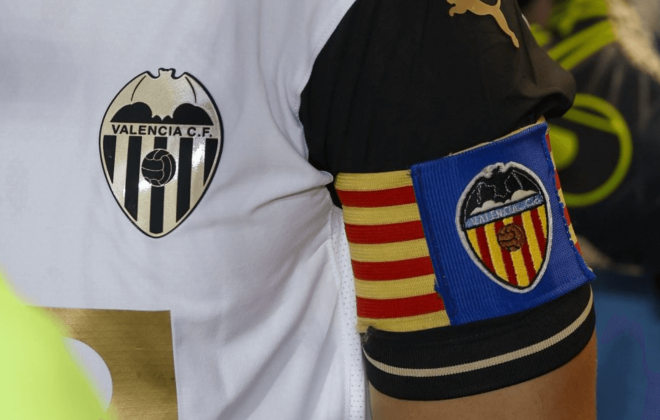 El brazalete de la Senyera (Foto: LALIGA).