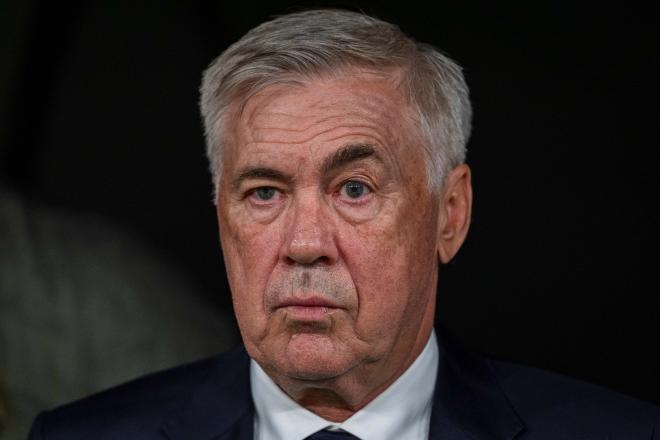 Carlo Ancelotti, durante el Real Madrid-Espanyol (Foto: Cordon Press).