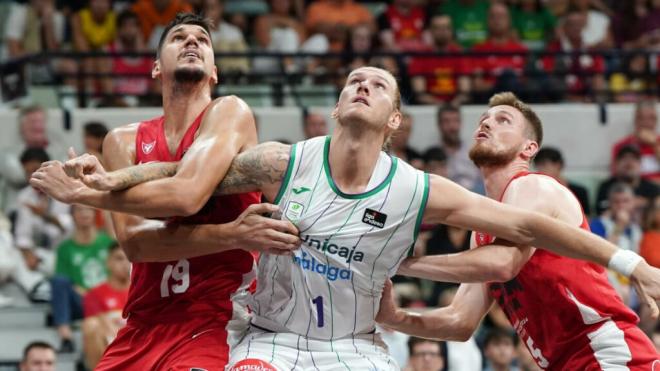 Unicaja Málaga vs UCAM Murcia, Supercopa Endesa (Foto: Europa Press)