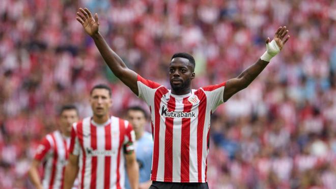 El show de Iñaki Williams ante el Celta en San Mamés (Foto: Athletic Club).