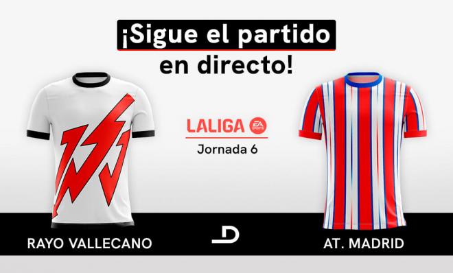 Rayo Vallecano-Atlético de Madrid, en directo.