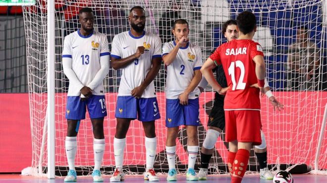 Francia e Irán en el Mundial de Fútbol Sala (FIFA)