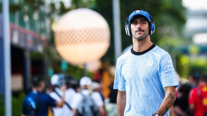 Daniel Ricciardo, en el GP de Singapur (Europa Press)