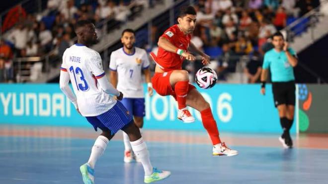 Francia e Irán en el Mundial de Fútbol Sala (FIFA)