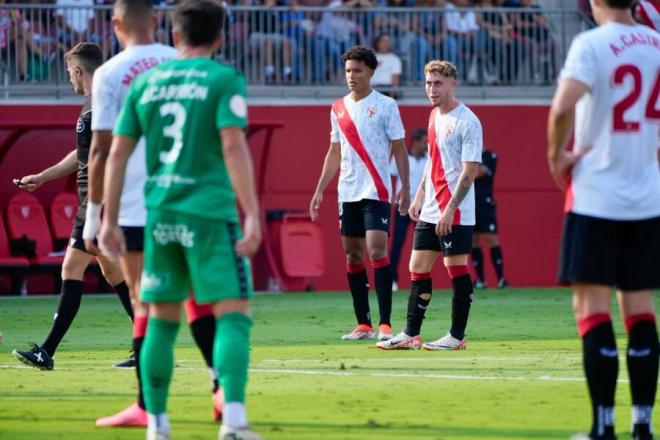 Antonetti, en el partido ante el Antequera (Foto: SFC).